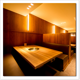 おちついた雰囲気の店内で、ゆっくりとごくつろぎください。