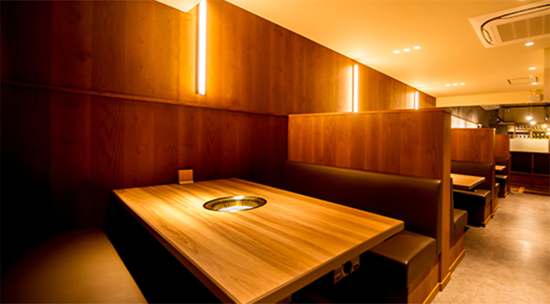 おちついた雰囲気の店内で、ゆっくりとごくつろぎください。