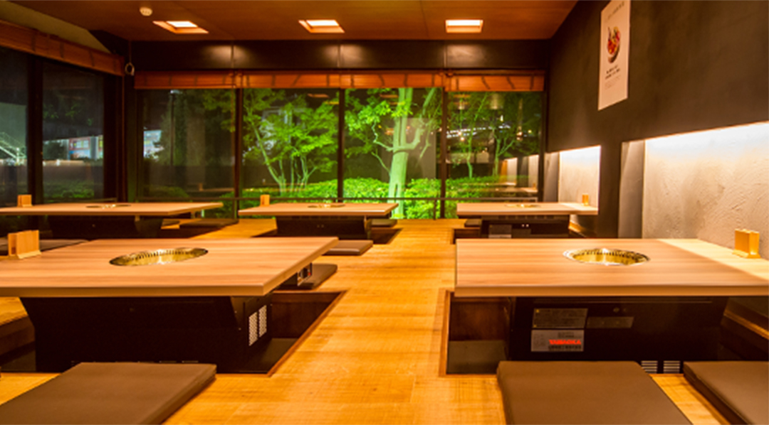 おちついた雰囲気の店内で、ゆっくりとごくつろぎください。